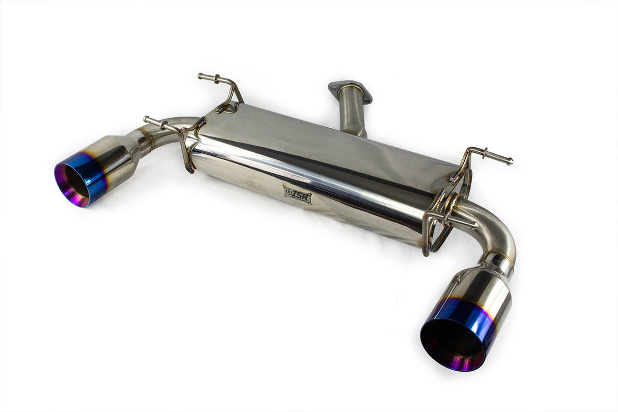 ISR Performance OMS Spec Burnt Tip Exhaust - Scion FRS, Subaru BRZ, Toyota GT86, GR86
