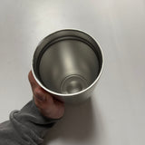 Exhaust Tip Drink Mug (Titanium Print)