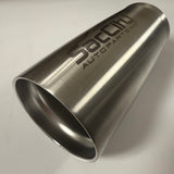 Exhaust Tip Drink Mug (Titanium Print)