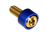 ZSPEC Throttle Cable Cover Fasteners for '90-96 Nissan 300zx Z32, Titanium & Billet