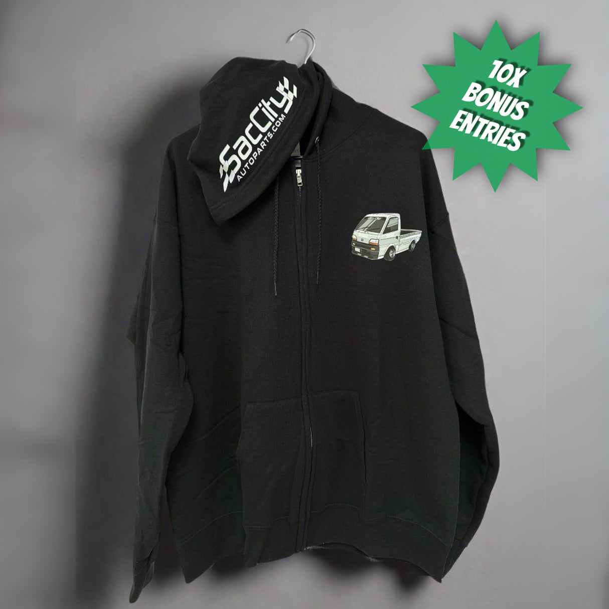 Mini Truck Zip Up Jacket (EARNS 10X BONUS ENTRIES)