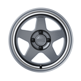 KNP 15" - Gloss Gunmetal Machined Lip