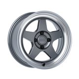 KNP 15" - Gloss Gunmetal Machined Lip