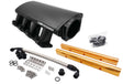 ISR Performance Fabricated Intake Manifold & Fuel Rail Kit - LS1/LS2/LS6 102MM Cathedral port low profile - black
