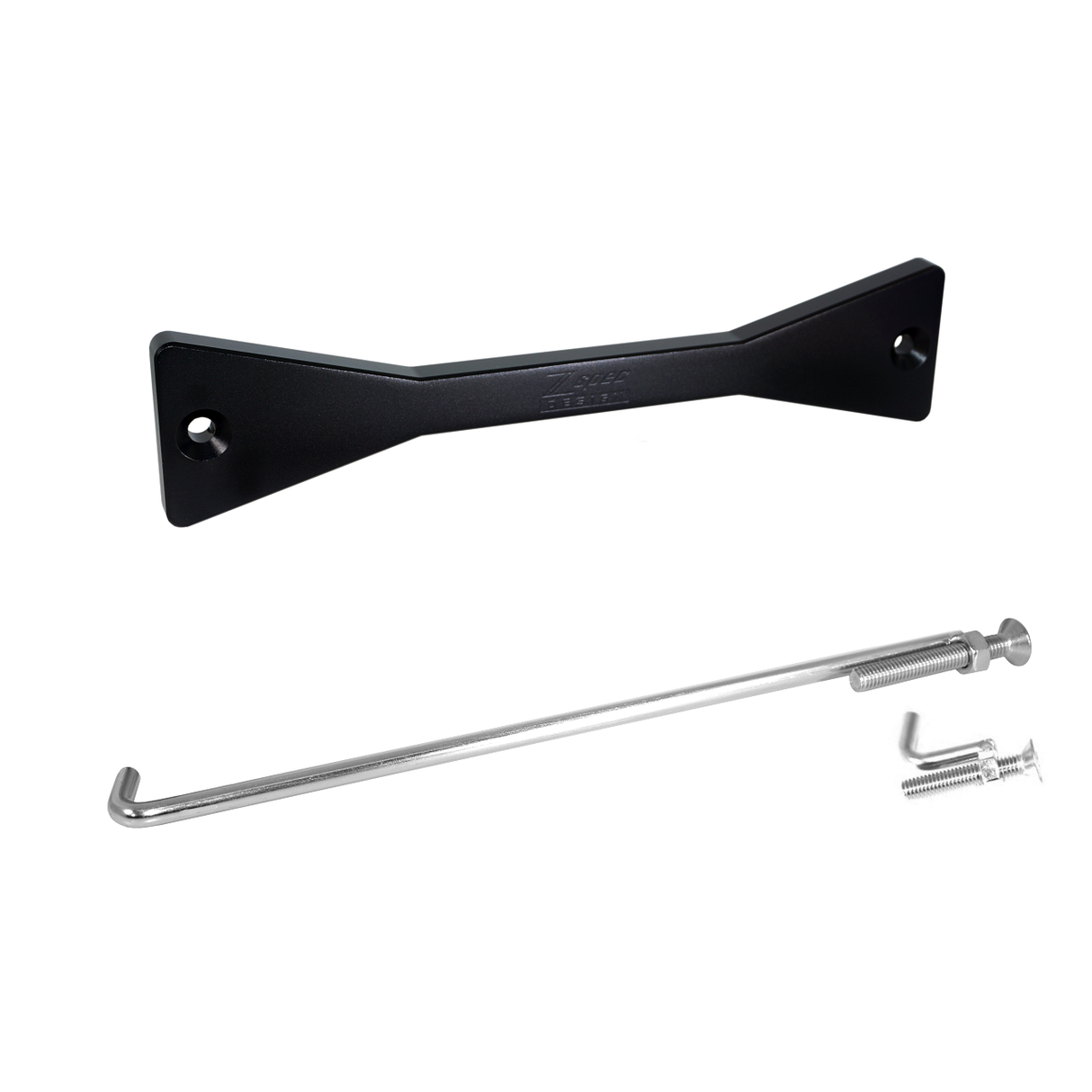 ZSPEC Battery Hold Down/Bracket for '03-09 Nissan 350z Z33, Billet w/ Stainless Hardware