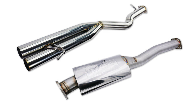 ISR Performance EP (Straight Pipes) Dual Tip Exhaust - Infiniti G35 Sedan 03-04
