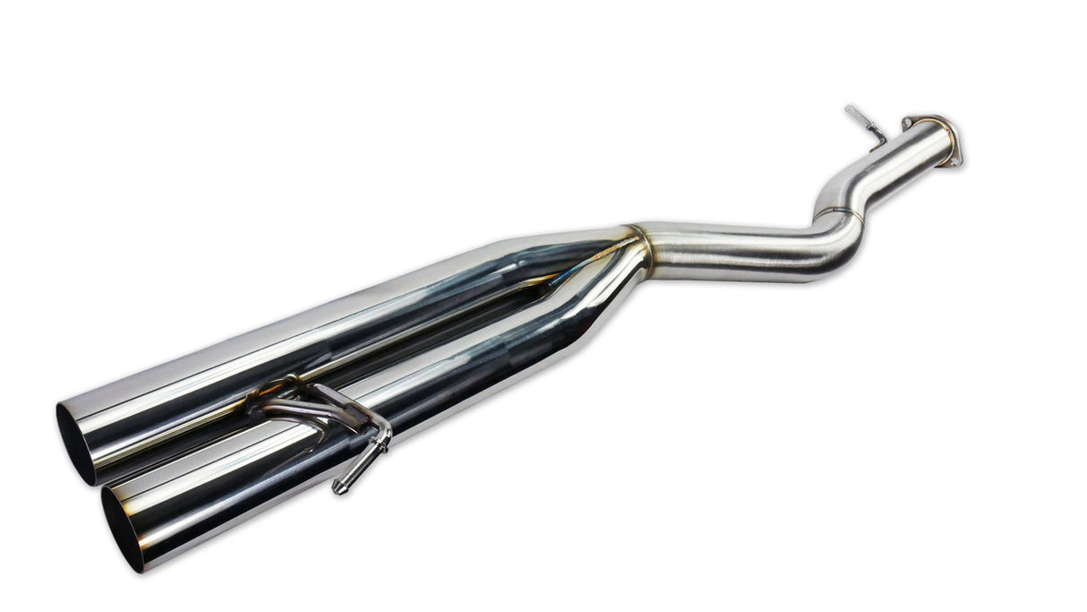 ISR Performance EP (Straight Pipes) Dual Tip Exhaust - Infiniti G35 Sedan 05-06