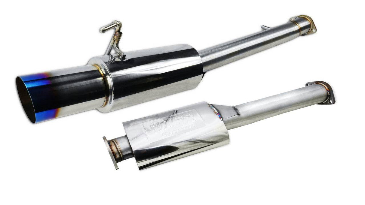 ISR Performance GT Single Exit Exhaust With Burnt Tip- Nissan 350Z