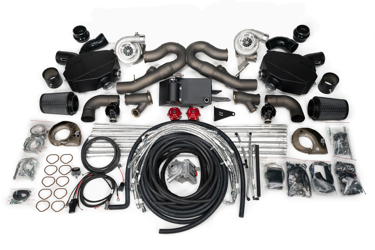 Alpha Performance GTR Turbo Kit Twin 3-port Boost Control Kit (For use with Alpha Series Turbo Kits)