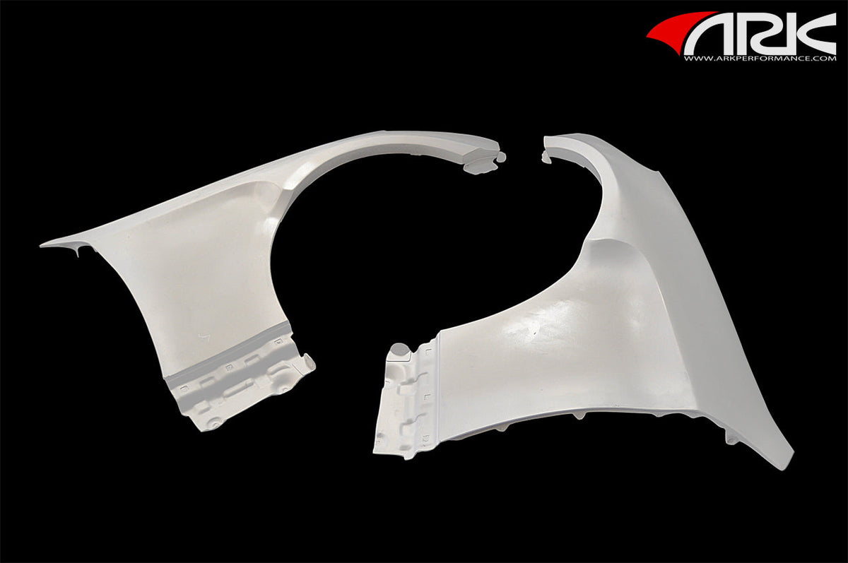 2010-2012 Hyundai Genesis Coupe S-FX Fiberglass Front Wide Fender