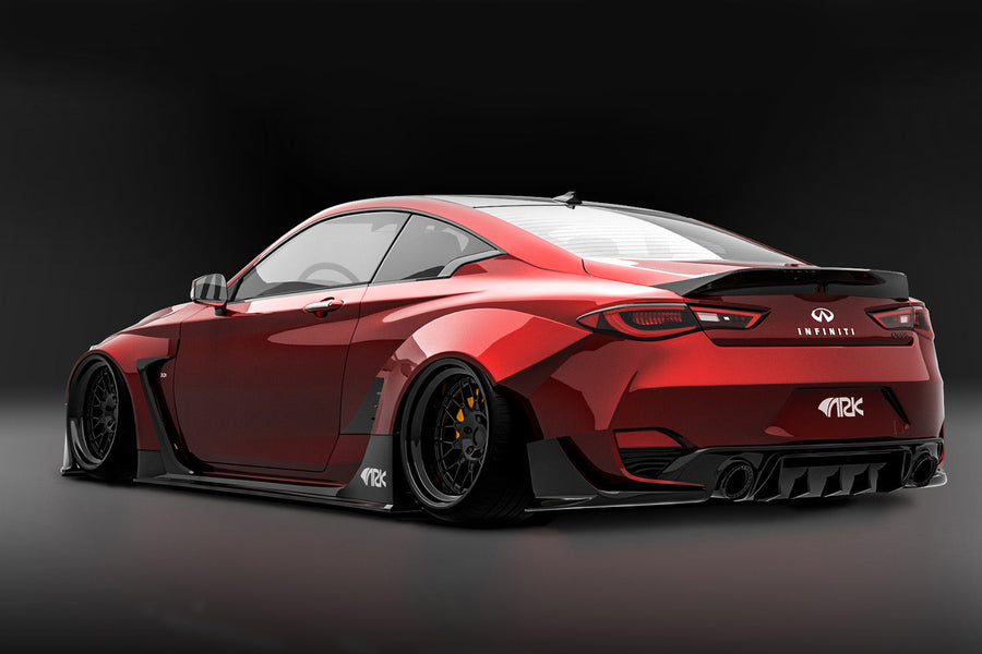 2017-2022 Infiniti Q60 Legato Carbon Fiber Rear Spoiler
