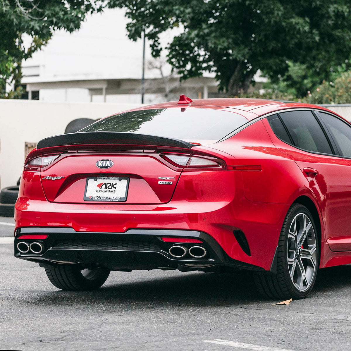 2018-2023 Kia Stinger Carbon Fiber S-FX Rear Spoiler Type-A (Clearance Item)
