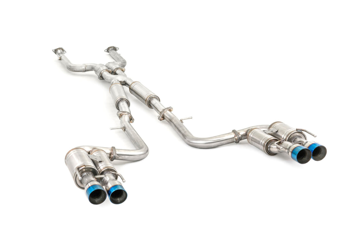 Lexus RC350 RWD ARK Performance GRiP Exhaust System with Burnt Tips. Part Number SM1501-0215G