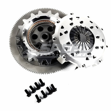 ZSpeed 350Z 370Z G37 Twin | Triple Disk Race Clutch / Flywheel 800-1200 TQ | Includes ZSpeed | CMAK RS-V3 Clutch Fork Release System