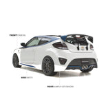 2013-2017 Hyundai Veloster Turbo C-FX Rear Bumper Side Extensions