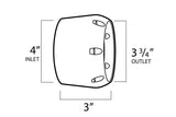 4.5" Slip-On Tip for Hyundai Veloster Turbo Exhaust