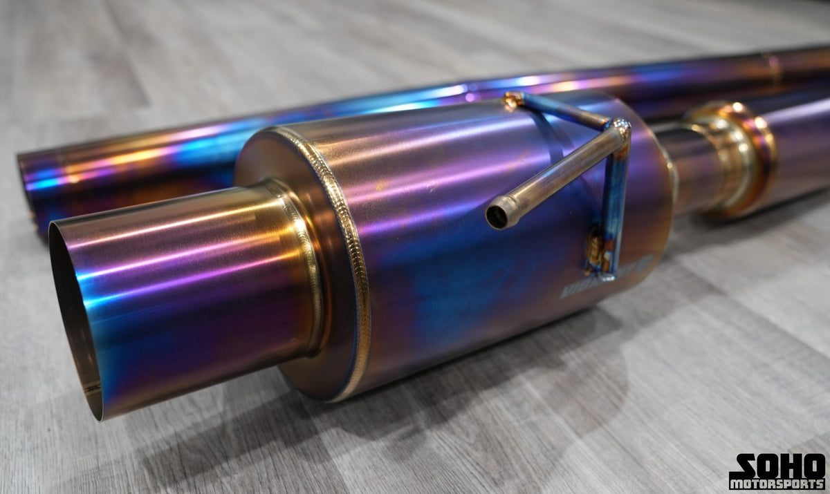 SOHO Motorsports Titanium Single Exit Exhaust