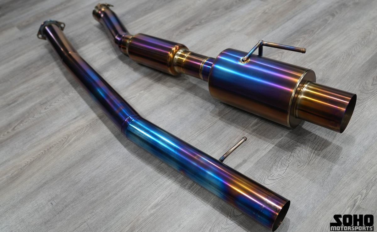 SOHO Motorsports Titanium Single Exit Exhaust