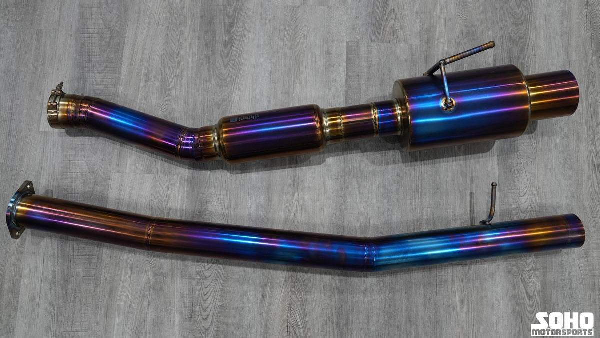 SOHO Motorsports Titanium Single Exit Exhaust