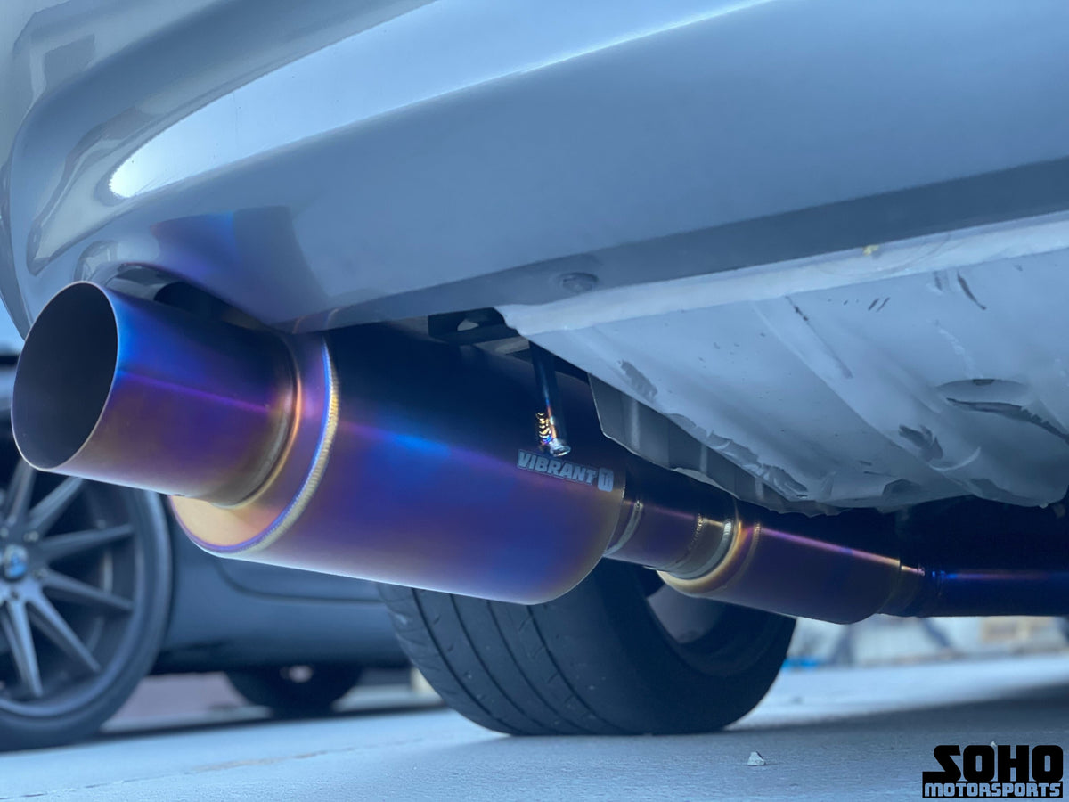 SOHO Motorsports Titanium Single Exit Exhaust