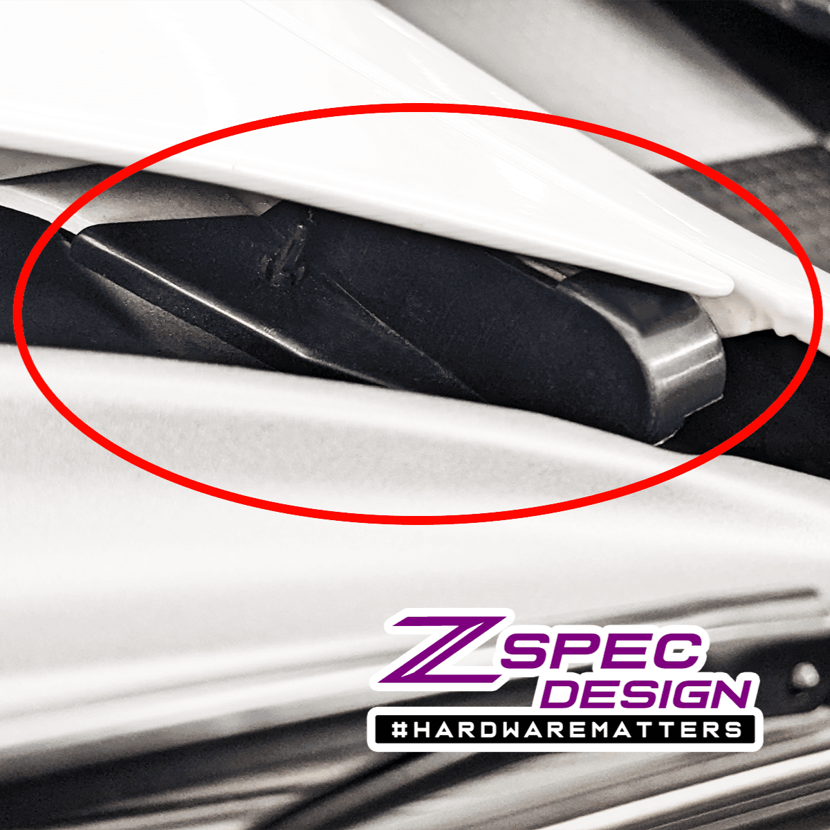 ZSPEC Hood Hinge Covers for '90-96 300zx LHD & RHD, Sold per Left/Right Set