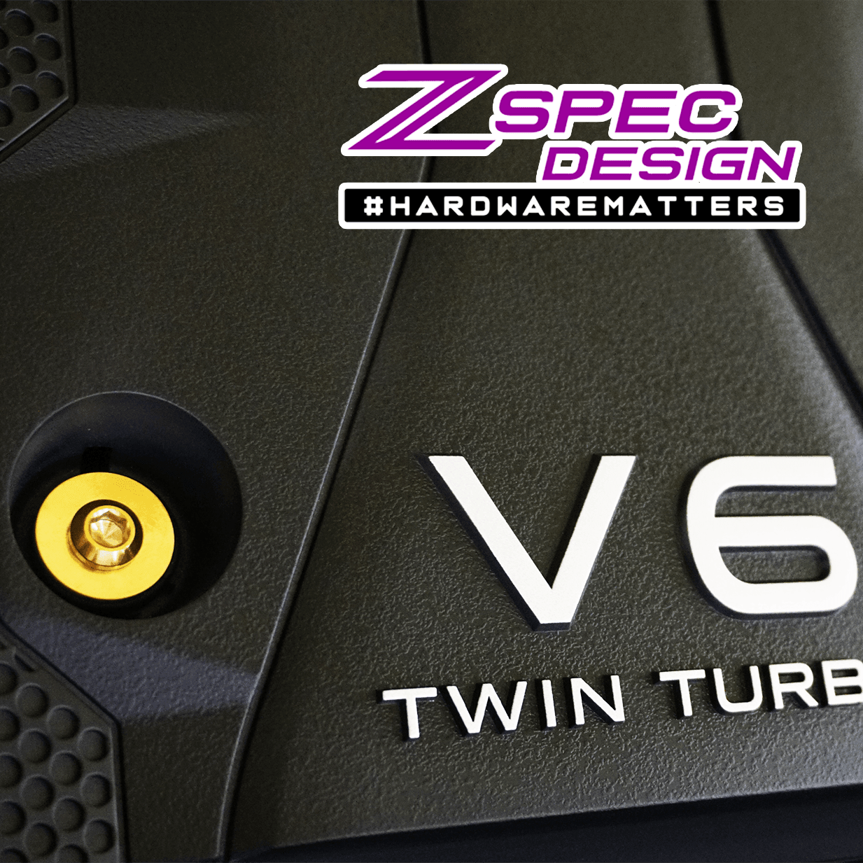ZSPEC Stage-1 Dress Up Bolts® Hardware Kit for Nissan Z RZ34, Titanium