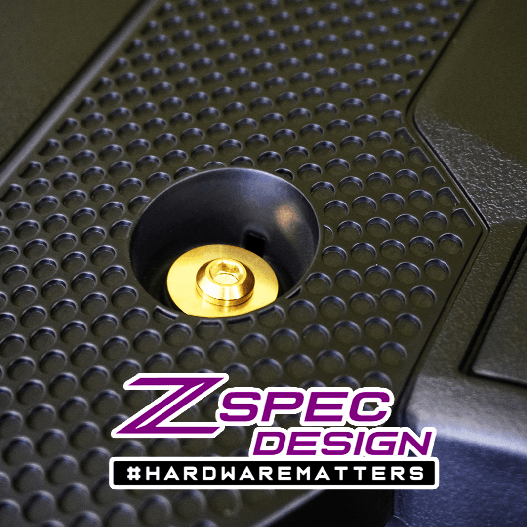 ZSPEC Stage-2 Dress Up Bolts® Hardware Kit for Nissan Z RZ34, Titanium