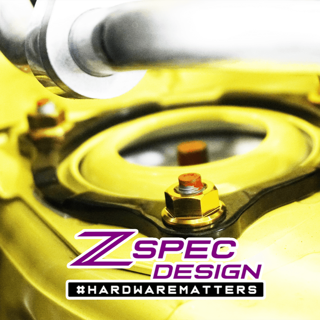 ZSPEC Stage-1 Dress Up Bolts® Hardware Kit for Nissan Z RZ34, Titanium