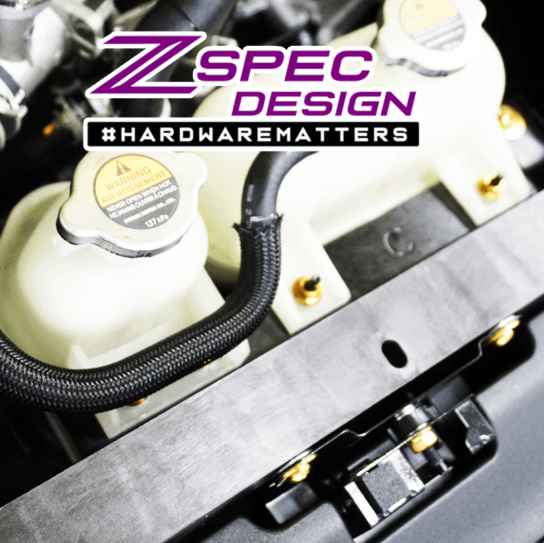 ZSPEC Stage-2 Dress Up Bolts® Hardware Kit for Nissan Z RZ34, Titanium