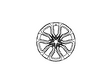 40300-CF025 Nissan Wheel Alloy Illustration 1 of 1