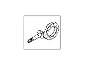 38100-0F36A Nissan Ring & Pinion Illustration 1 of 1
