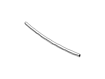72752-CD000 Nissan Upper Molding Illustration 1 of 1