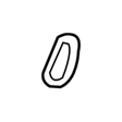 80975-CD000 Nissan Vent Duct Seal Illustration 1 of 1