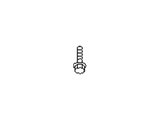 01456-00421 Nissan Energy Absorber Screw Illustration 1 of 1