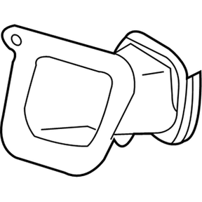 16554-EV10B Nissan Front Duct Illustration 1 of 1