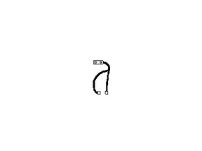 24083-EV00A Nissan Battery Earth Cable Assembly Illustration 1 of 1