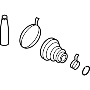 C9BDA-73L2H Nissan Outer Boot Illustration 1 of 1