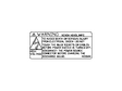 26059-89910 Nissan Caution Label Illustration 1 of 1
