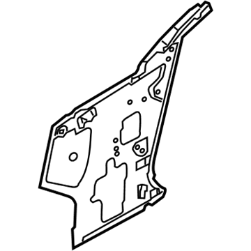 64151-CD020 Nissan Side Panel Illustration 1 of 1