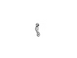 86868-4N100 Nissan Seat Belt Anchor Illustration 1 of 1