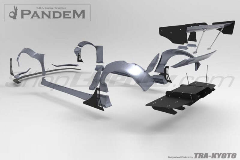 GReddy 09-12 Mazda RX-8 Pandem Wide Body Side Skirts