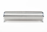 Air Lift Performance 24in. FLO Tank w/ Raw End Caps / Brushed Tube (Includes Two Mounting Brackets)