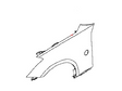 FCA00-CD0MA Nissan Front Passenger Side Fender Illustration 1 of 1