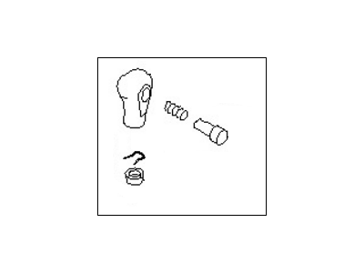 34910-CE80A Nissan Control Lever Auto Knob Assembly Illustration 1 of 1