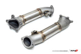 AMS Performance ALPHA GT-R Cast Race Downpipes (Pair)