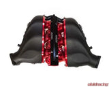 ALPHA GT-R Cast Plenum / Billet Intake Manifold Standard Fuel Rail (6 Injector) Green
