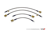 Nissan GT-R Short Route Style Stainless Steel Brake Lines