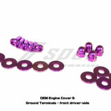ZSPEC Stage-2 Dress Up Bolts®/Fastener Kit for '03-'08 Nissan 350z DE & HR, Titanium