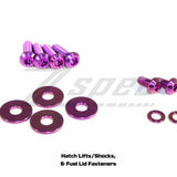 ZSPEC Stage-2 Dress Up Bolts®/Fastener Kit for '03-'08 Nissan 350z DE & HR, Titanium