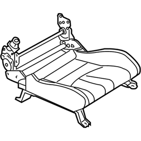 873A2-CF45D Nissan Cushion Assembly Illustration 1 of 1